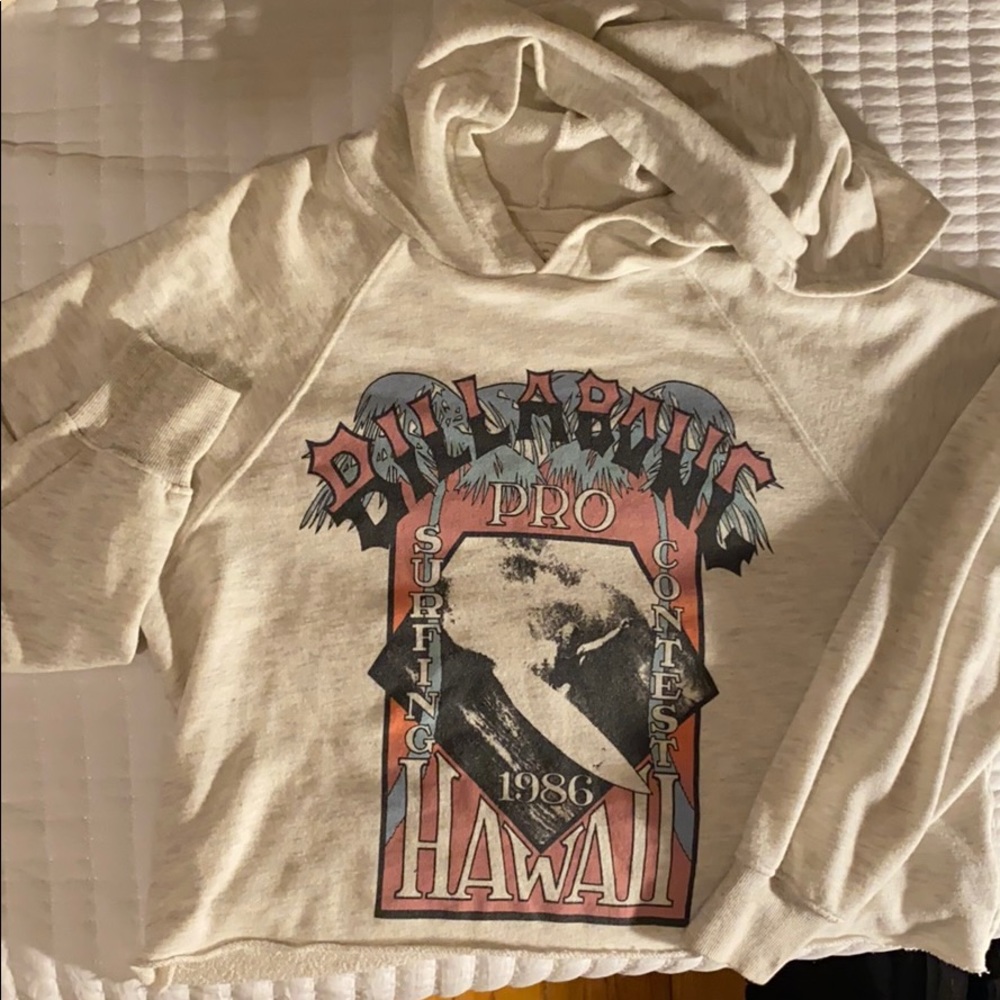 Billabong cropped hoodie